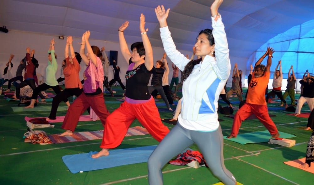 fifth day yoga festival in rishikesh