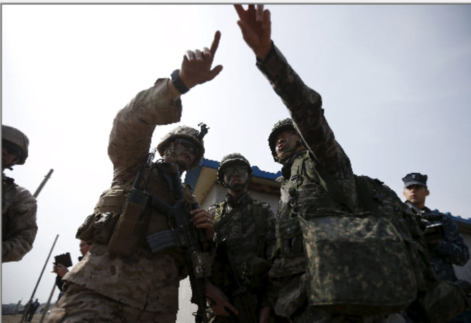 North Korea warns attack against Soth Korea and US
