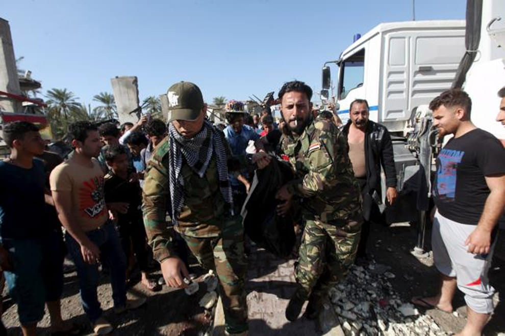 60 people died in car bomb blast in iraq city's hilla