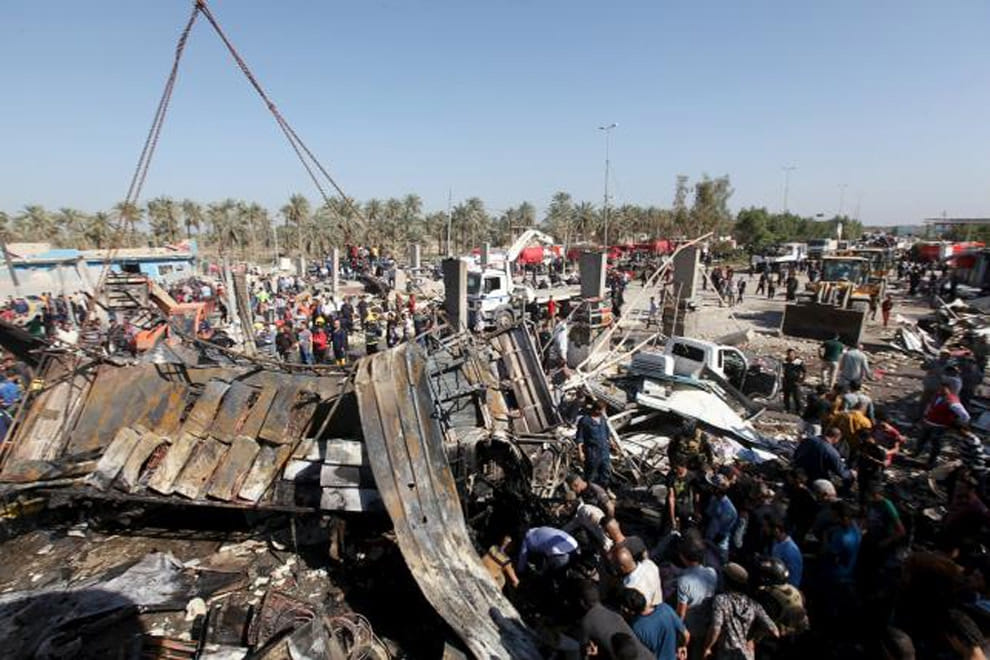60 people died in car bomb blast in iraq city's hilla