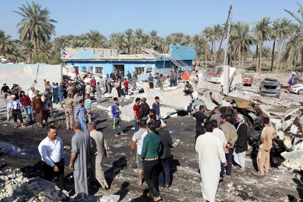 60 people died in car bomb blast in iraq city's hilla