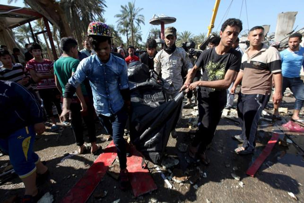 60 people died in car bomb blast in iraq city's hilla