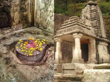 ek hathiya dewal temple in uttarakhand.