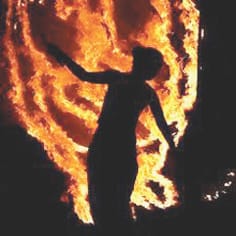 burnt lady died