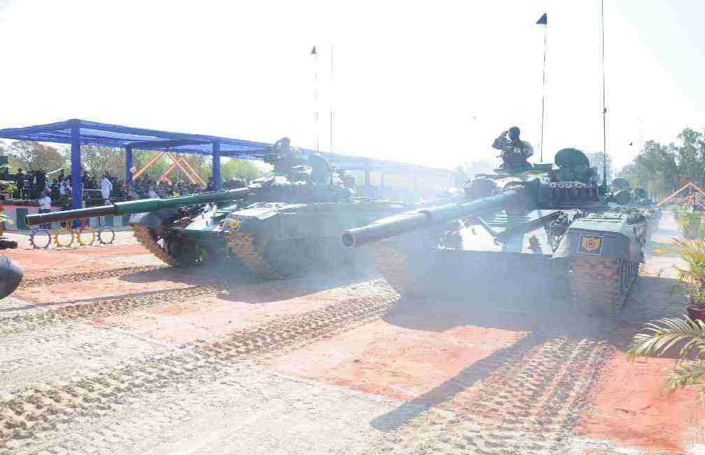 army chief awarded flag to 18 cavalry regiment in amritsar