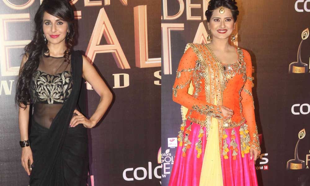 Fashion at Golden Petal Awards 2016 red carpet 