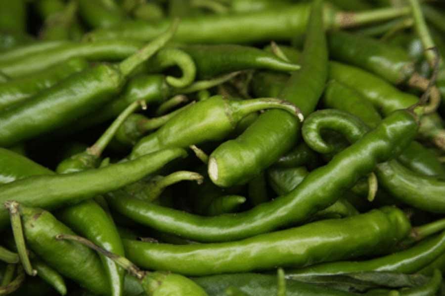 advantages of green chilies