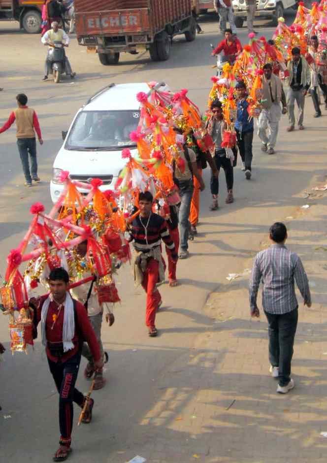 route cleared for kanwaria on shivratri