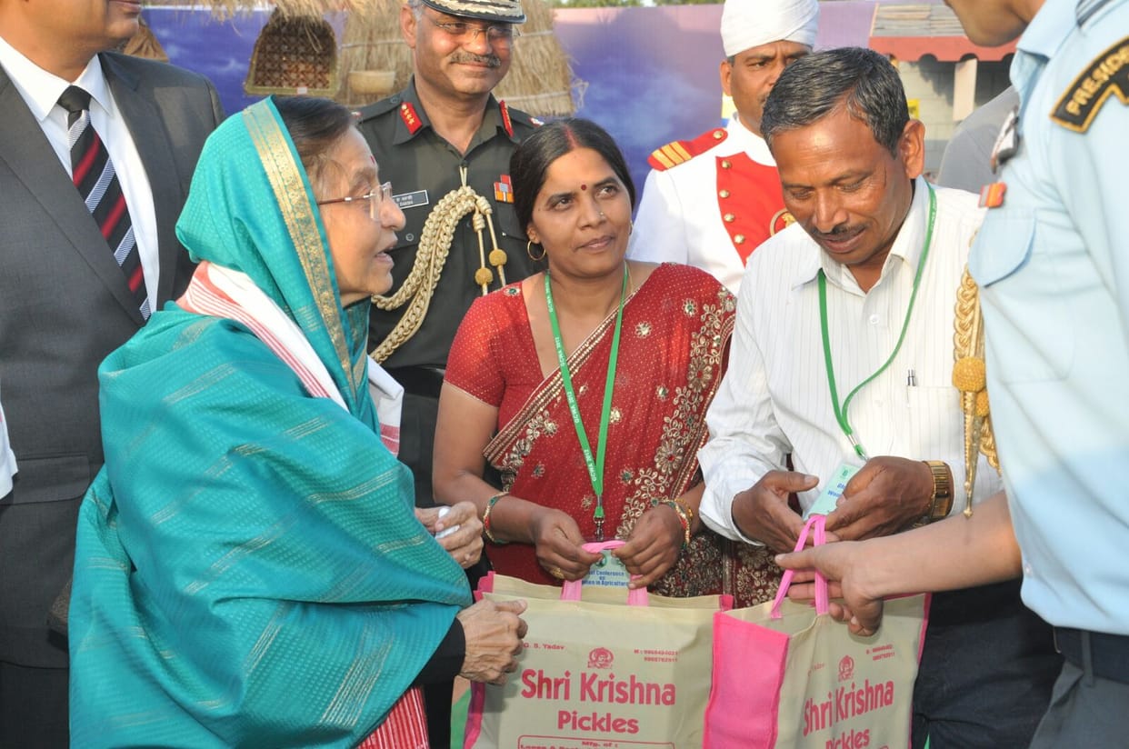 innovative ideas of krishna yadav made her field worker to a factory owner