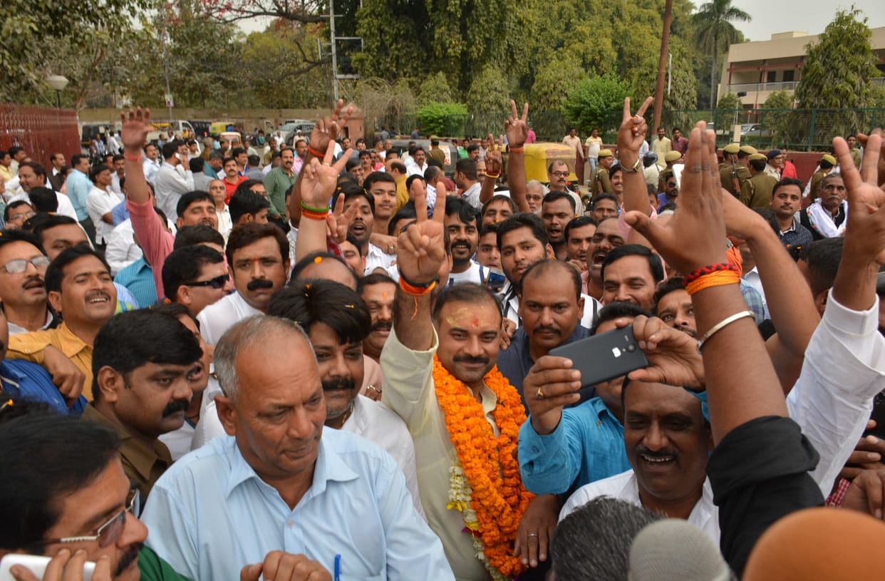 Brijesh 'Jail' arrived Legislative Council
