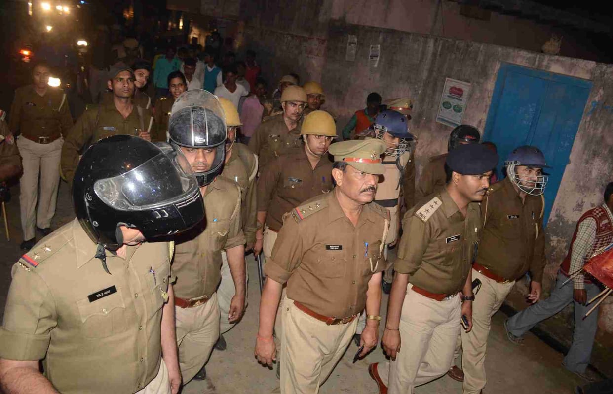 violence in kanwad yatra in moradabad
