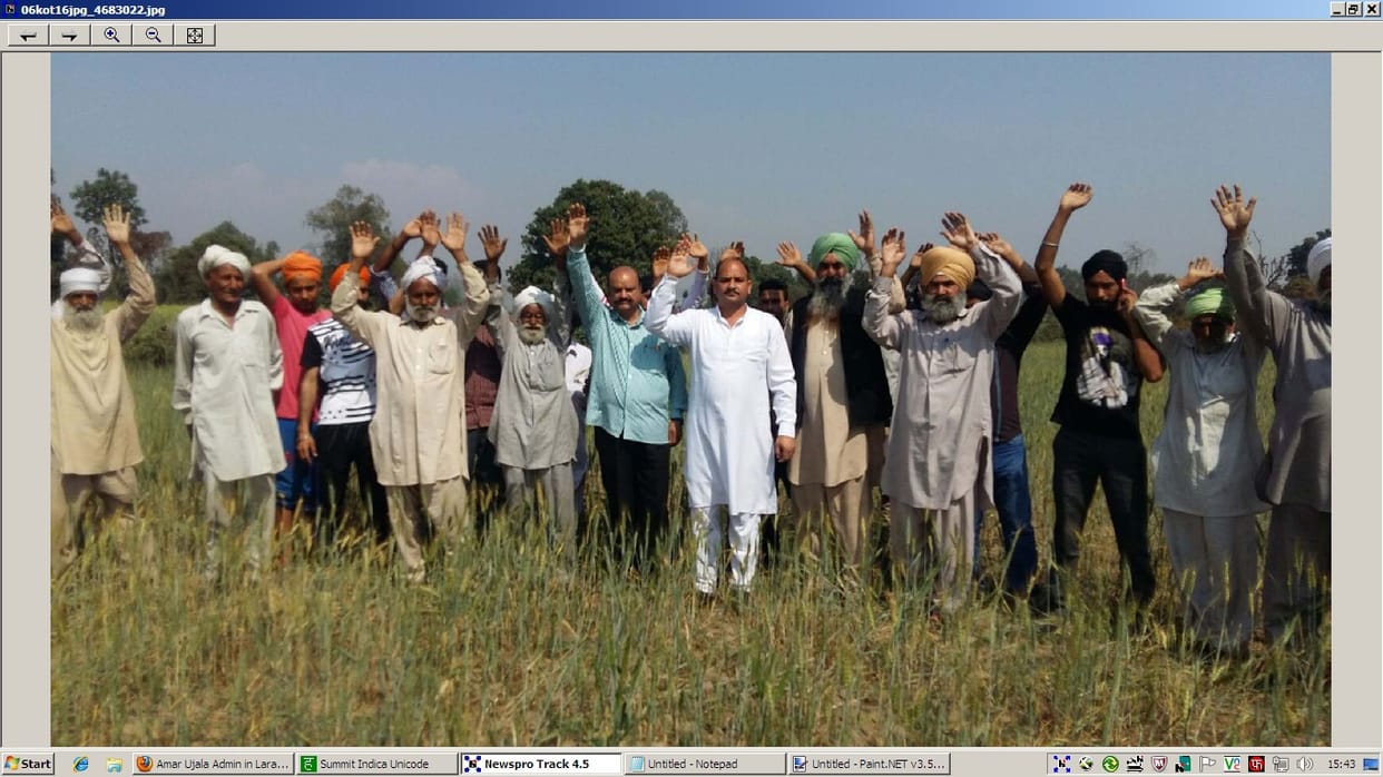 farmer protest, pathankot protest, government, kandi, pathankot