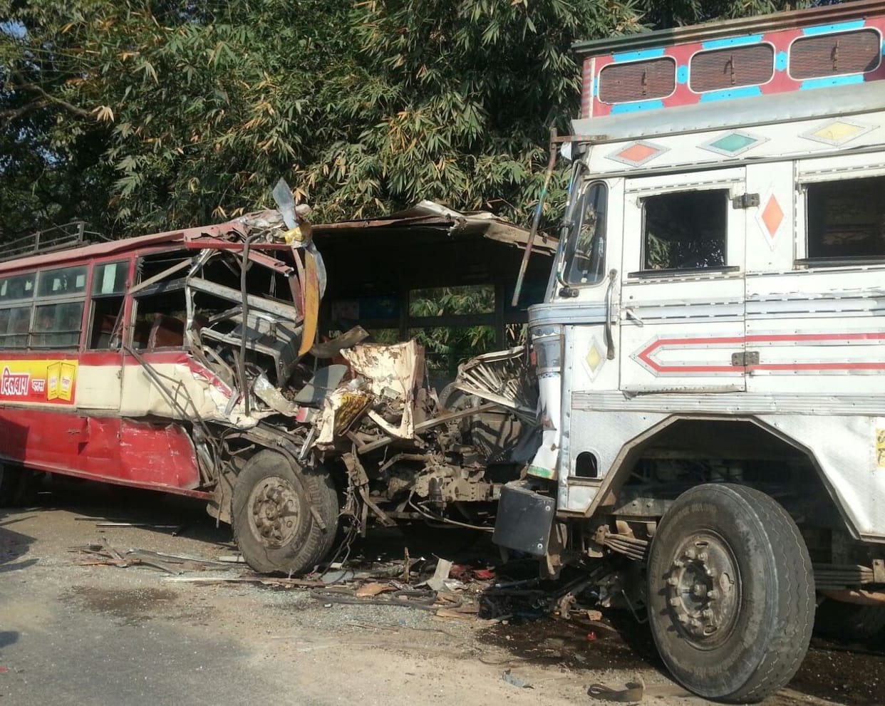 container driver was drunk, police arrested