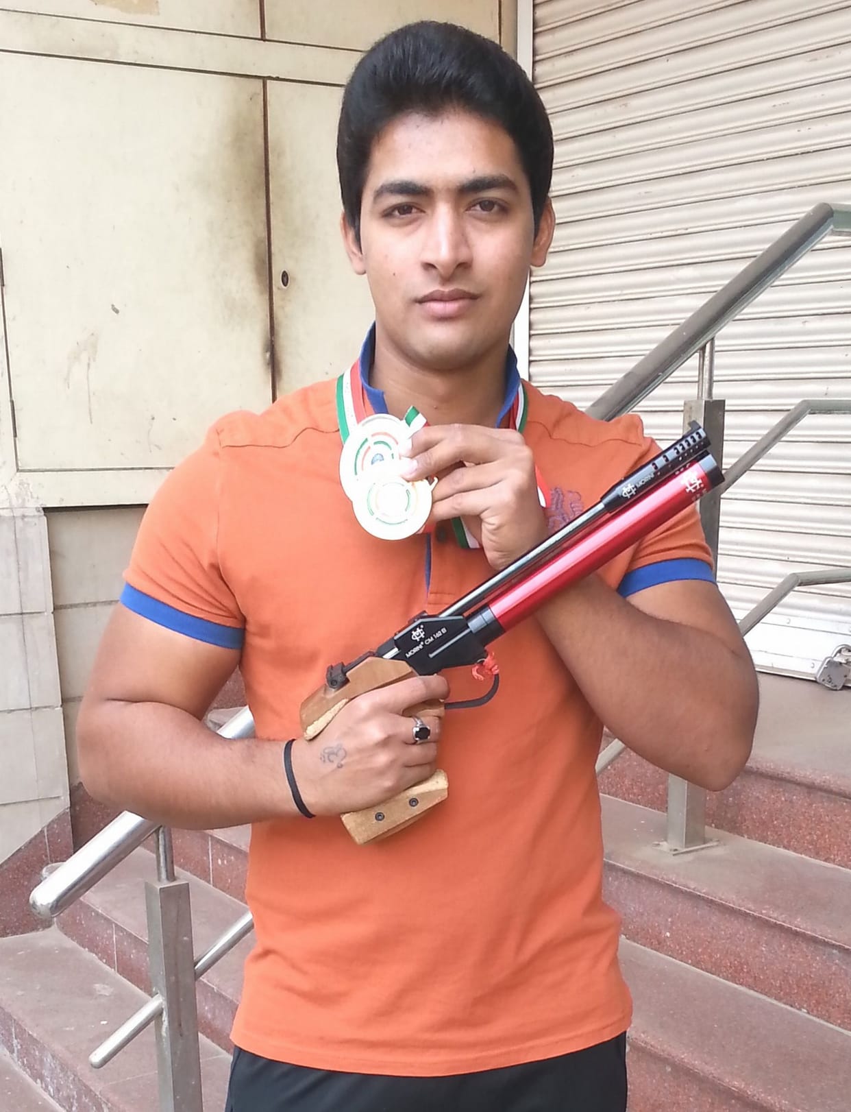 Pawan Yadav entered in the national shooting squad