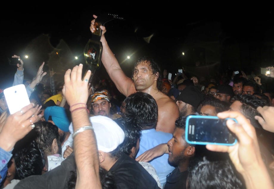 khali vs brody steele, khali fight truth, the great khali, brody steele wrestler, wrestling news