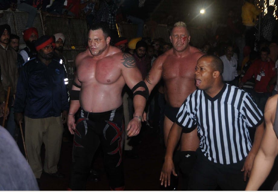 khali vs brody steele, khali fight truth, the great khali, brody steele wrestler, wrestling news