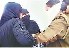 Uproar at the police station 