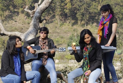 first Women band on the International Women's Day.