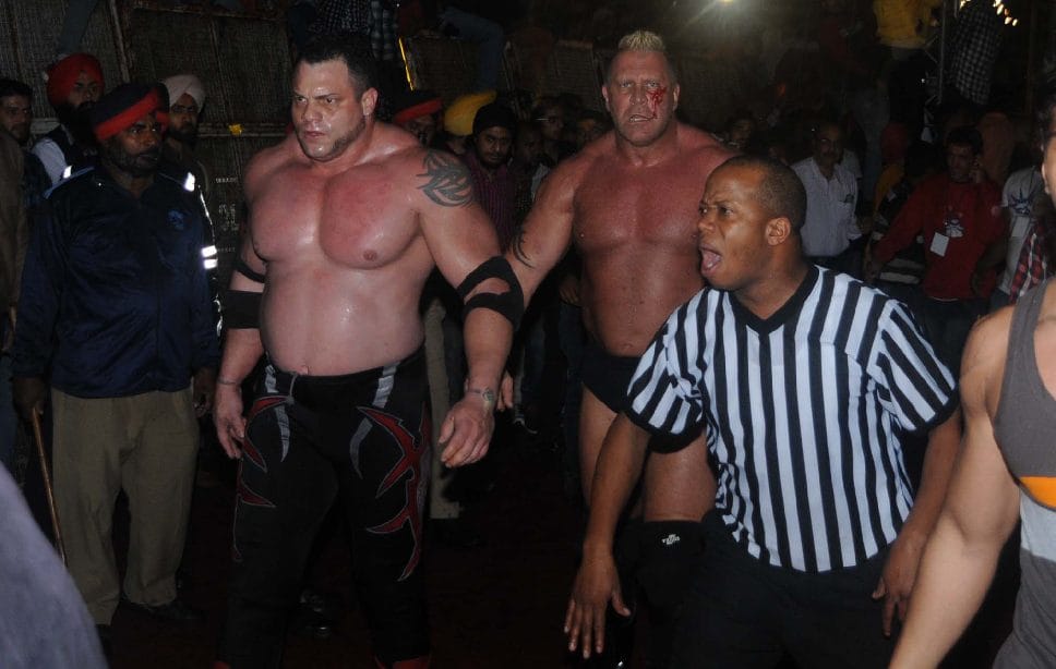 khali won fight in ludhiana,  beat Wrestler and stranded 