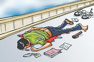 accident, biker