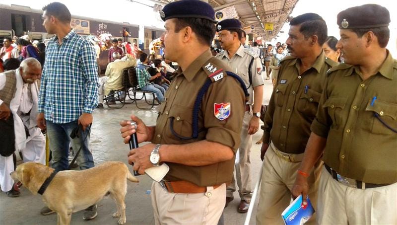 Alert at the station , checking with Dog Squad