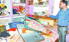 Theft of four houses