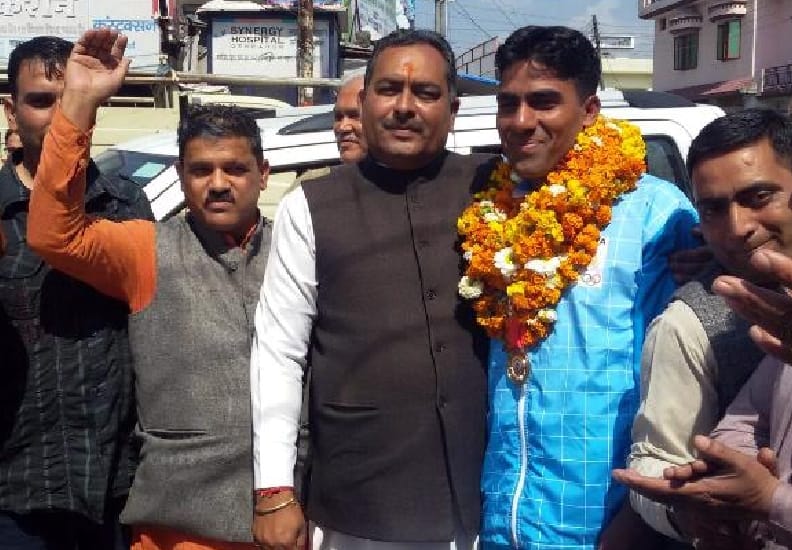 deepaka Won gold in the 12th South Asian Games
