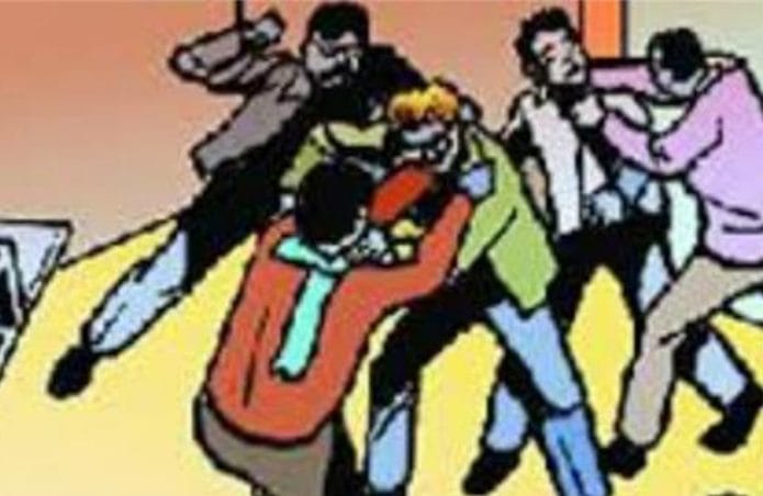PU: fracas between two student factions fiercely