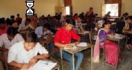 CBSE board exam Joined the 519 candidates