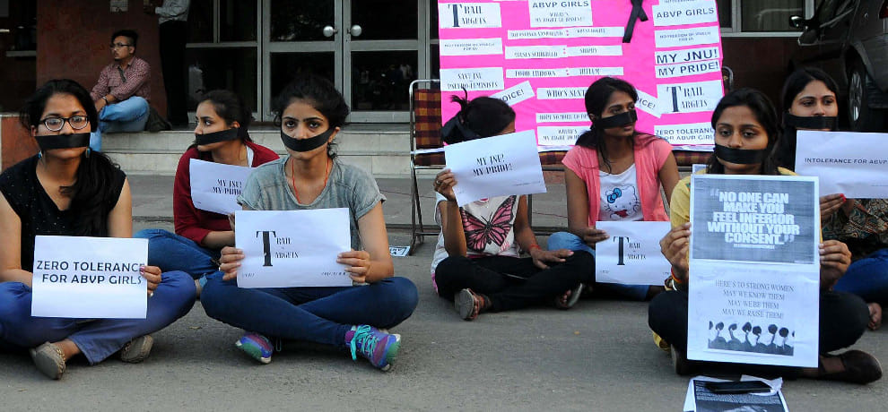 The new controversy in JNU, Manusmriti burned inside campus