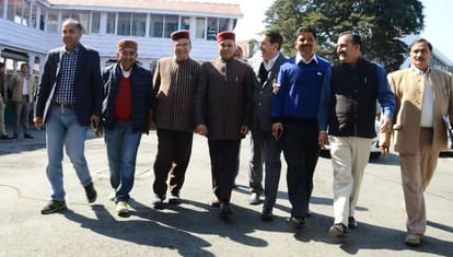  Prem kumar dhumal target cm virbhadra singh in hp vidhansabha.