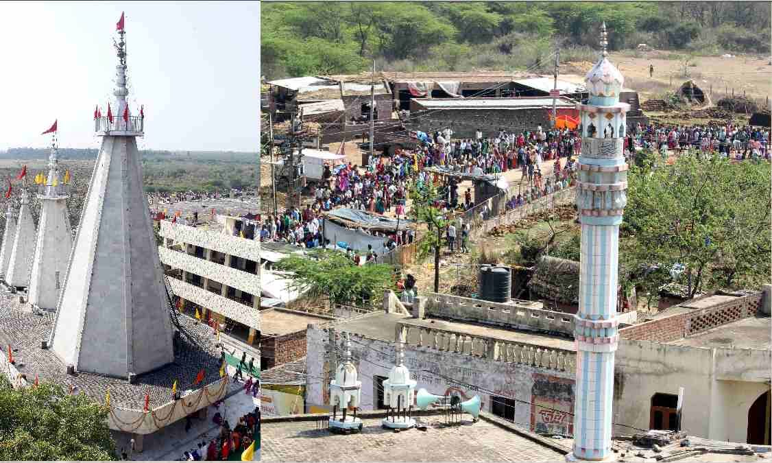 Drew crowds of devotees in saketri mandir on Shivratri