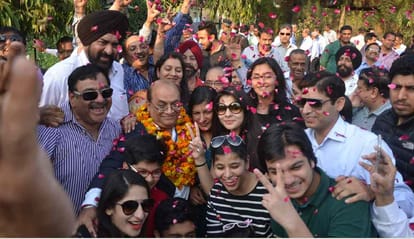sandeep sahni won pesident post of chandigarh club