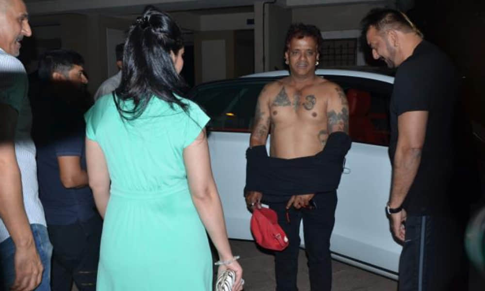 Crazy Fan tattoos Sanjay Dutt's face all over his body