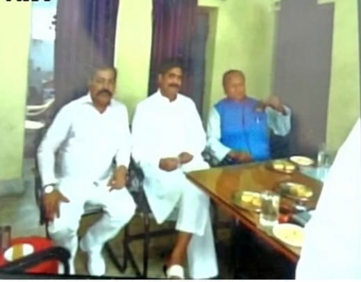 nitish minister abdul gaffur meets shahbuddin