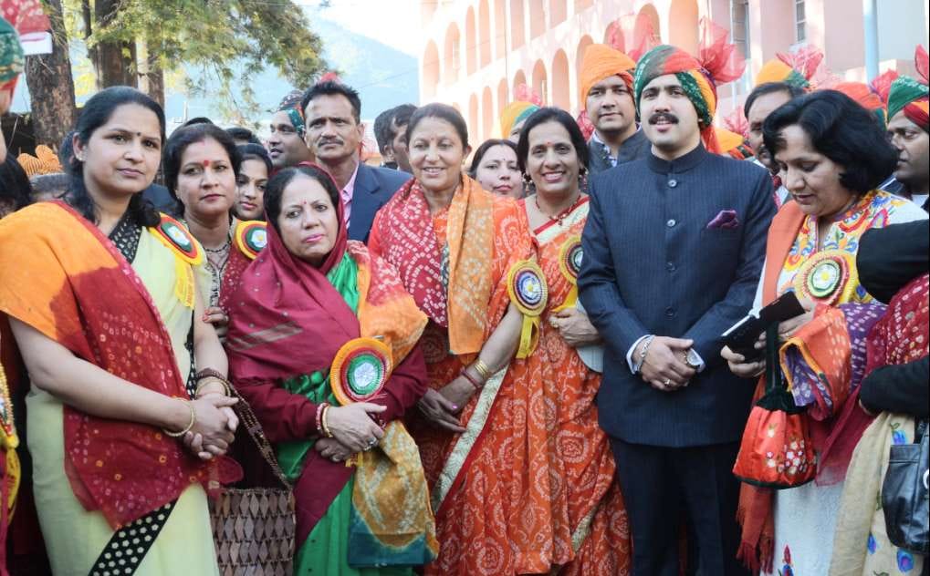 cm virbhadra singh in international shivratri festival mandi