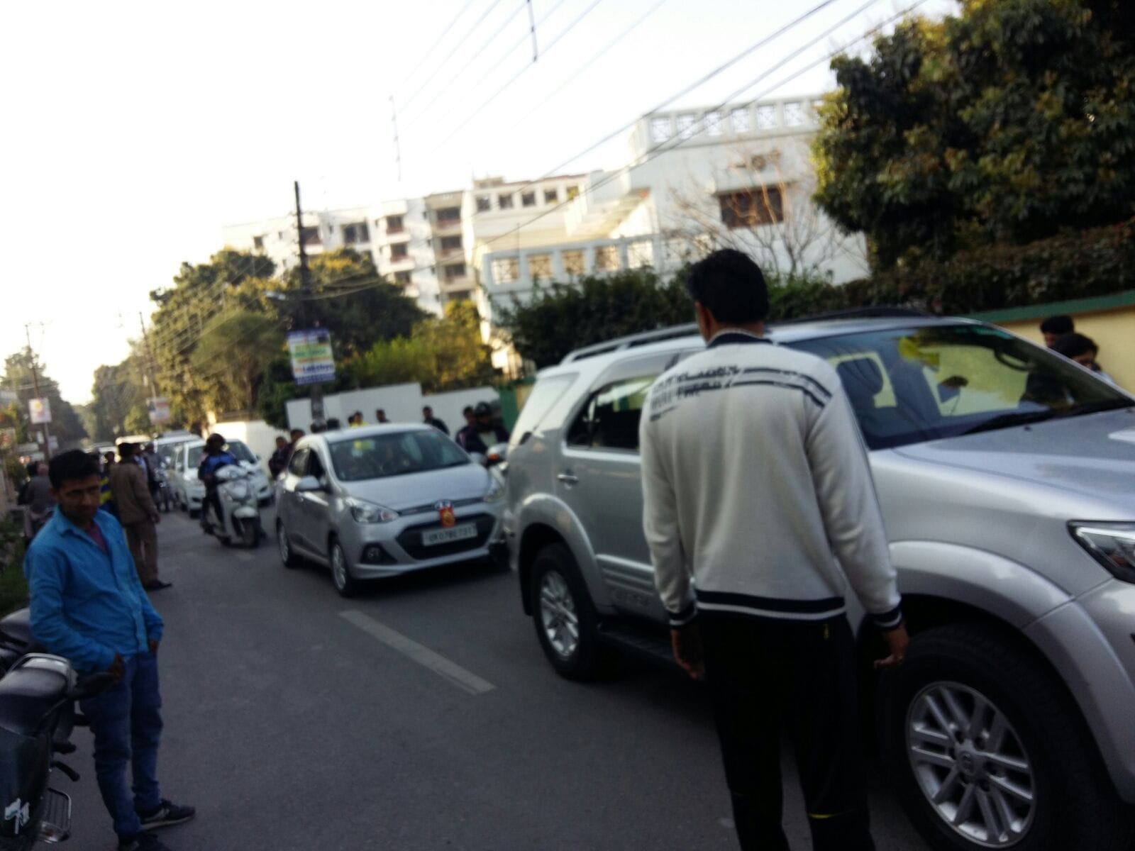 student death in road accident.