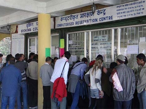 a token will have to taken first for ticket reservation