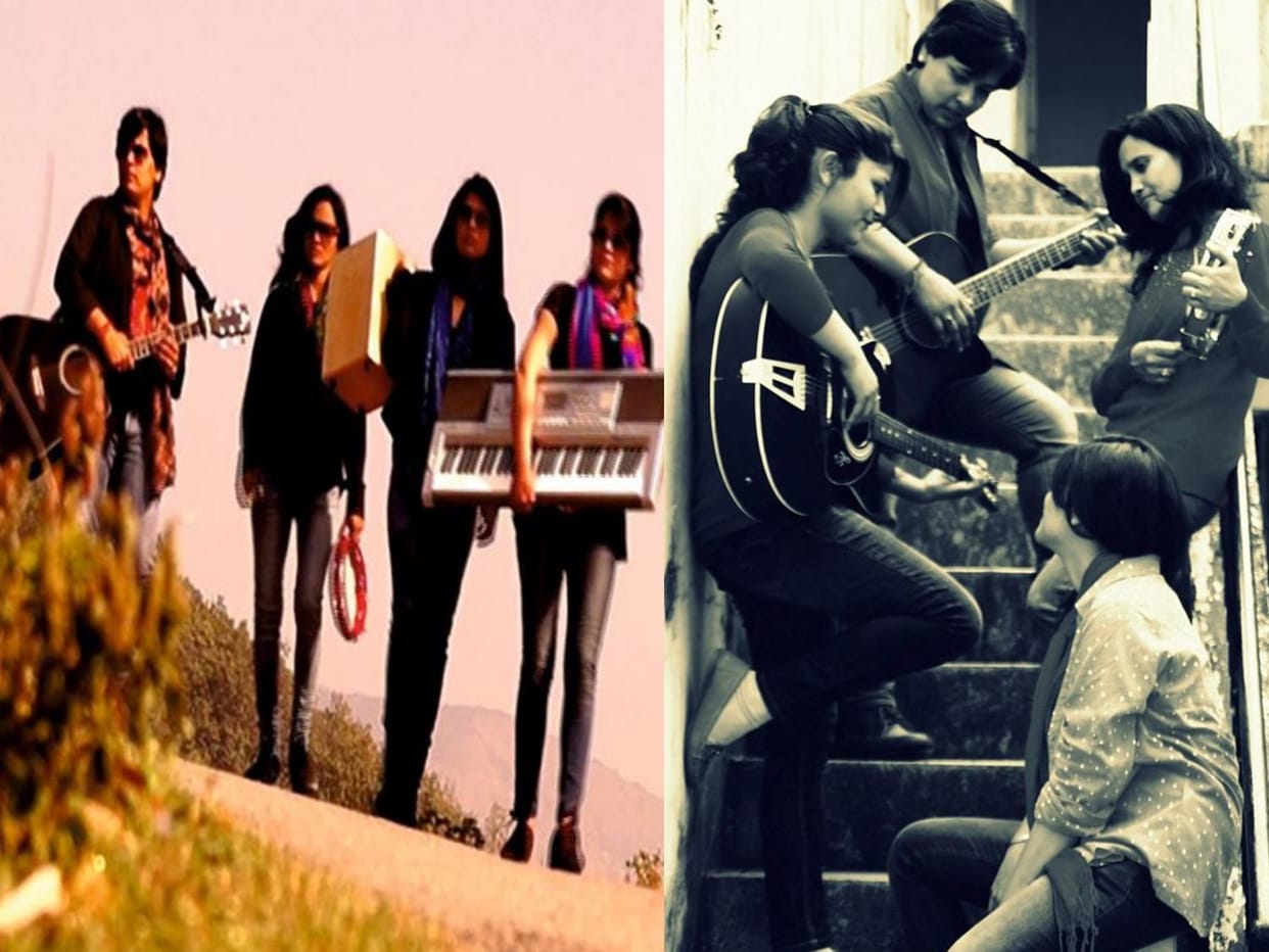 dehradun womenia band in international women's day