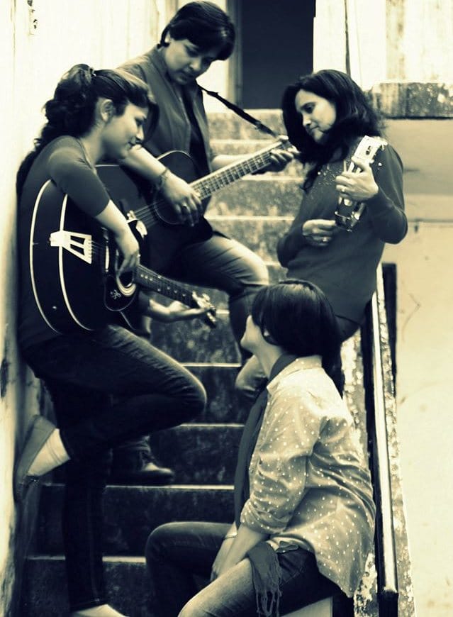 dehradun womenia band in international women's day