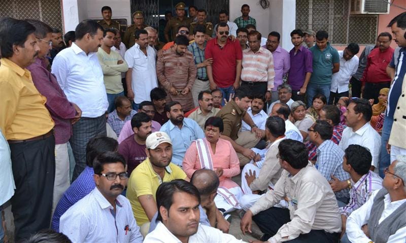 Furore over police clashed martyr 