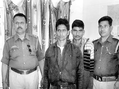 Two arrested in robbery of couple