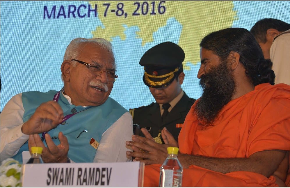 baba ramdev, happening haryana summit, haryana jat protest, haryana jat voilence