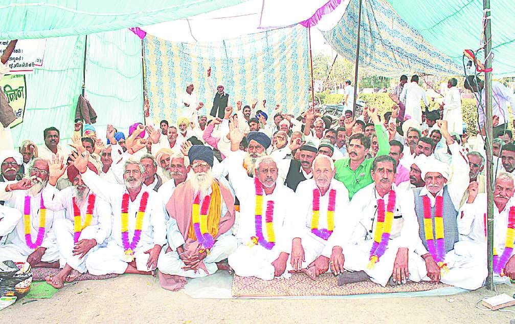 Sirsa News, Hindi News, Aggitation, Farmer, hunger strike, Sirsa