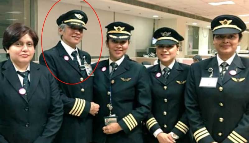 Uttarakhand Kshamta Lead All Women's Flight Of Air India.