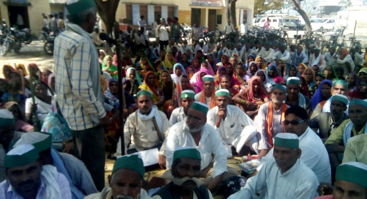Problems of farmers heard by panchayat