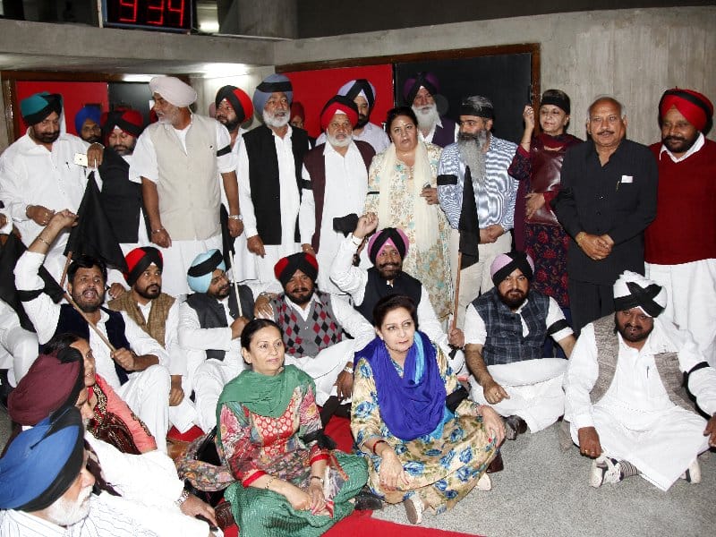 punjab assembly session, SYL issue, congress walkout, punjab news, chandigarh news