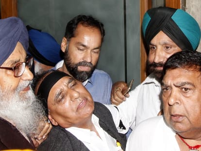 punjab assembly session, SYL issue, congress walkout, punjab news, chandigarh news