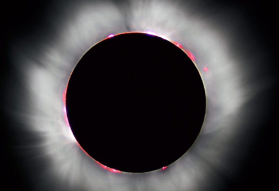 First Solar Eclipse of The Year Begins