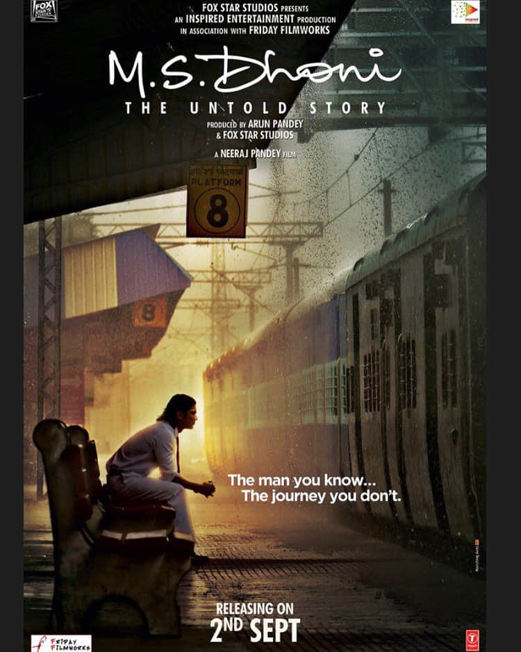 Sushant Singh Rajput's first look in MS Dhoni The Untold Story